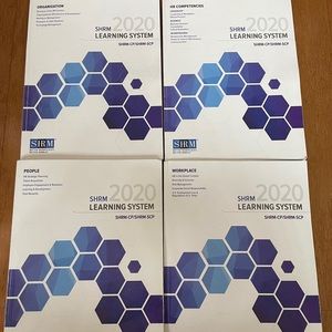 SOLD SHRM-CP/SHRM-SCP 2020 Learning System